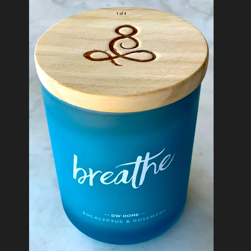 DW HOME CANDLE BREATHE EUCALYPTUS ROSEMARY MINI NEW 1 WICK